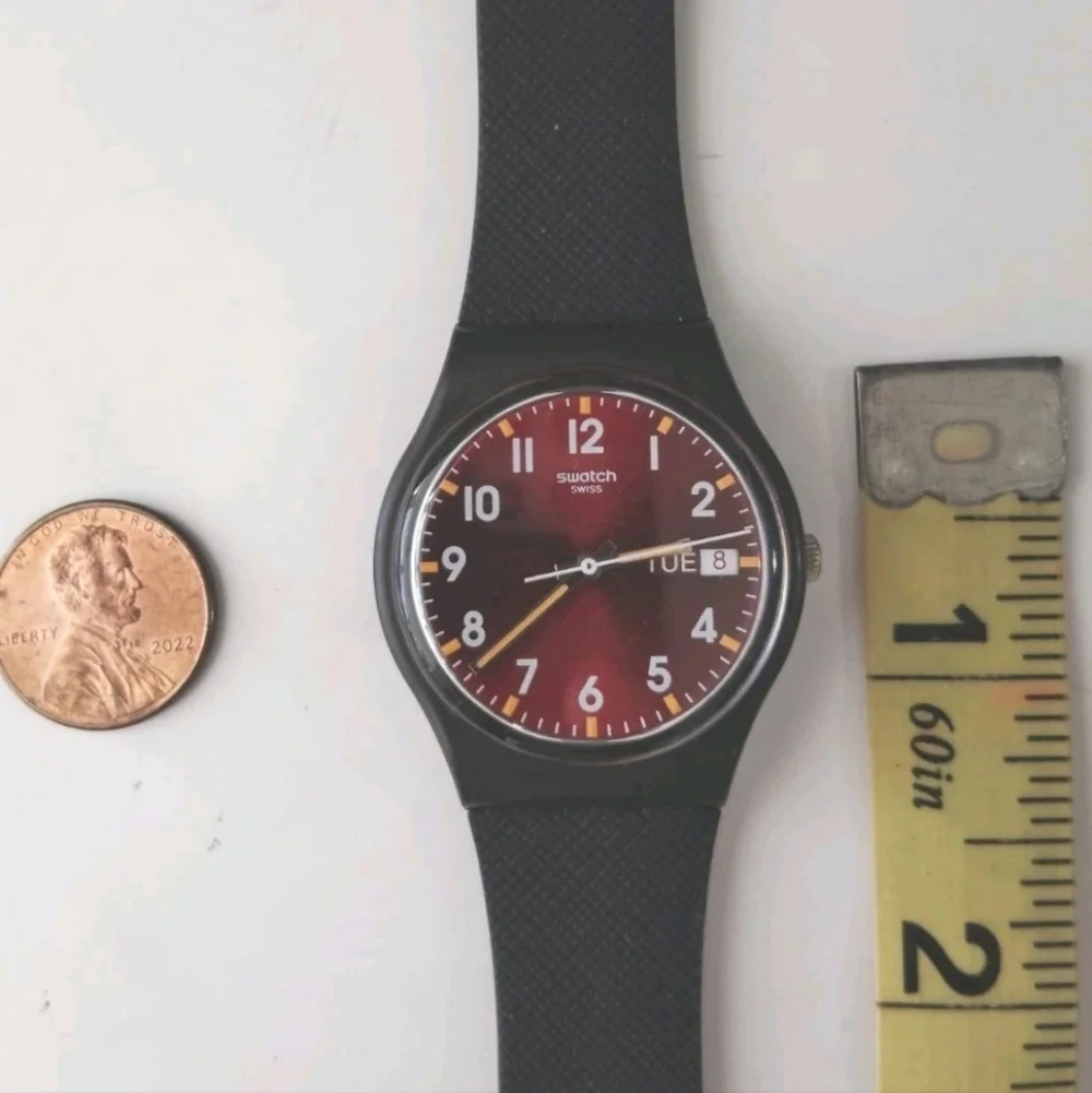 Swatch Unisex Quartz Day/Date Watch